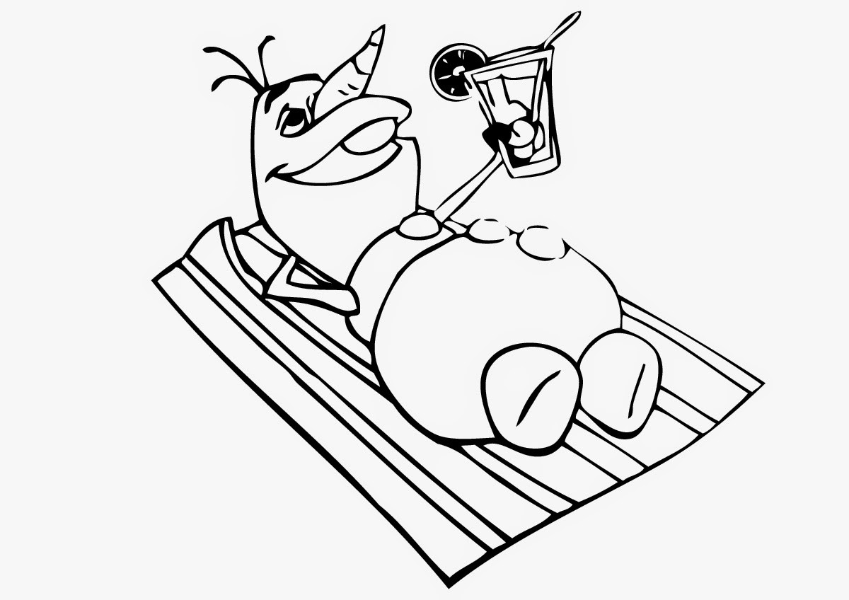 1200x848 Coloring Pages Frozen Disney Olaf Free For Kids At Sven 15 8
