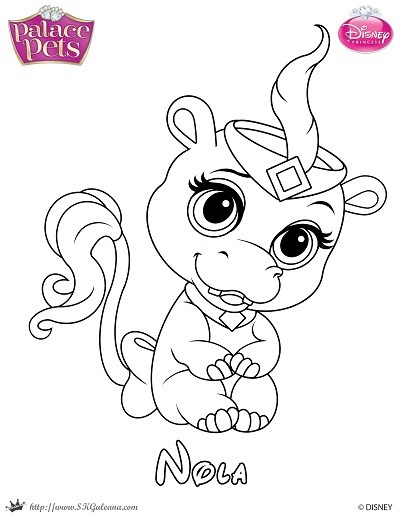 Free Princess Palace Pets Coloring Page Of Nola Skgaleana 400x517 Free Princess Palace Pets Coloring Page Of Nola Skgaleana