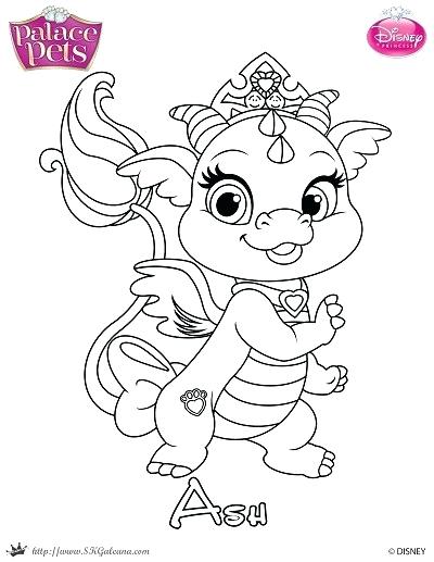 Palace Pets Coloring Pages 5 400x517 Palace Pets Coloring Pages 5