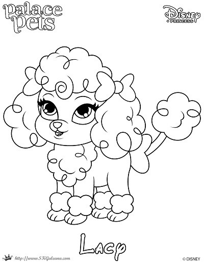 Princess Palace Pet Coloring Page Of Lacy Skgaleana 400x517 Princess Palace Pet Coloring Page Of Lacy Skgaleana