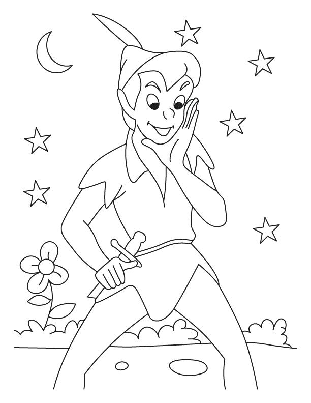 Peter Pan Tinkerbell Coloring Pages Sheets Of Peter Pan 612x792 Peter Pan Tinkerbell Coloring Pages Sheets Of Peter Pan
