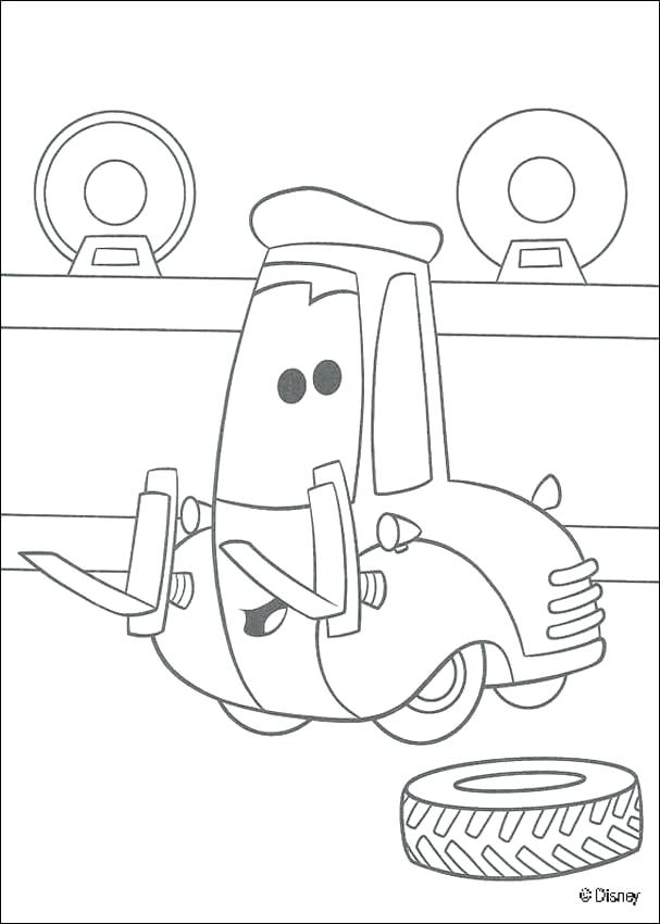 607x850 Extraordinary Disney Pixar Cars Coloring Pages Coloring Page
