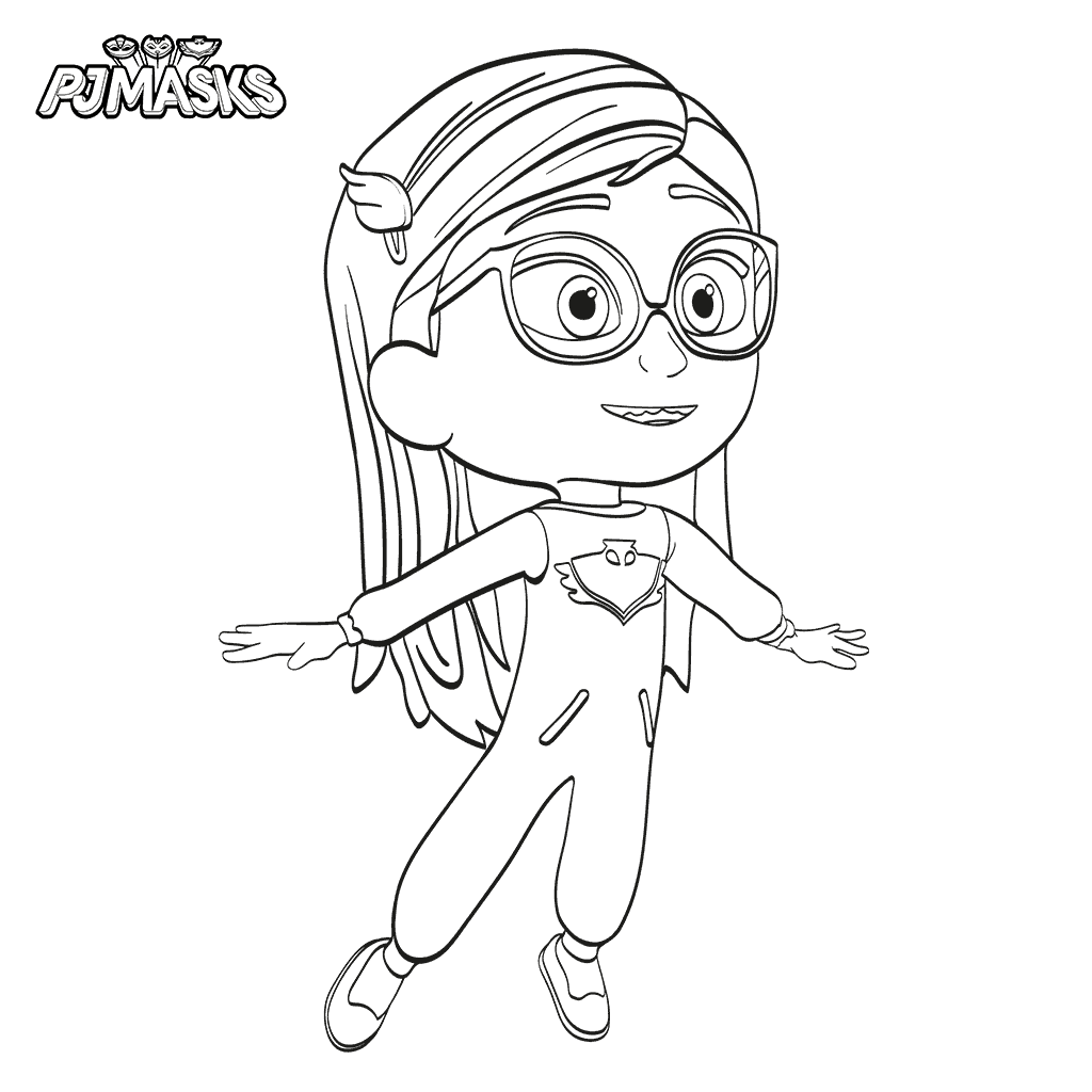 Pj Masks Coloring Pages 1024x1024 Pj Masks Coloring Pages