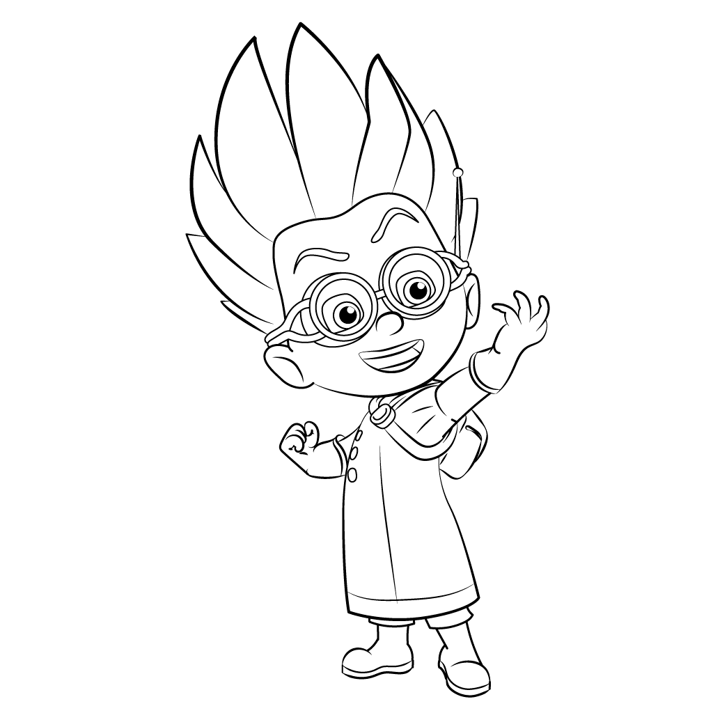 Top 30 Pj Masks Coloring Pages Caras 1024x1024 Top 30 Pj Masks Coloring Pages Caras