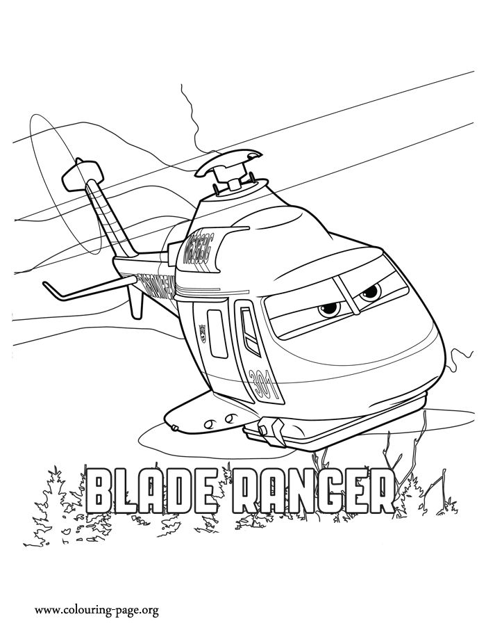 Disney Planes Fire And Rescue Coloring Pages