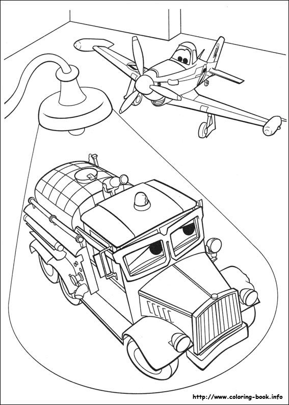 567x794 Planes Fire Amp Rescue Coloring Picture Disney Free