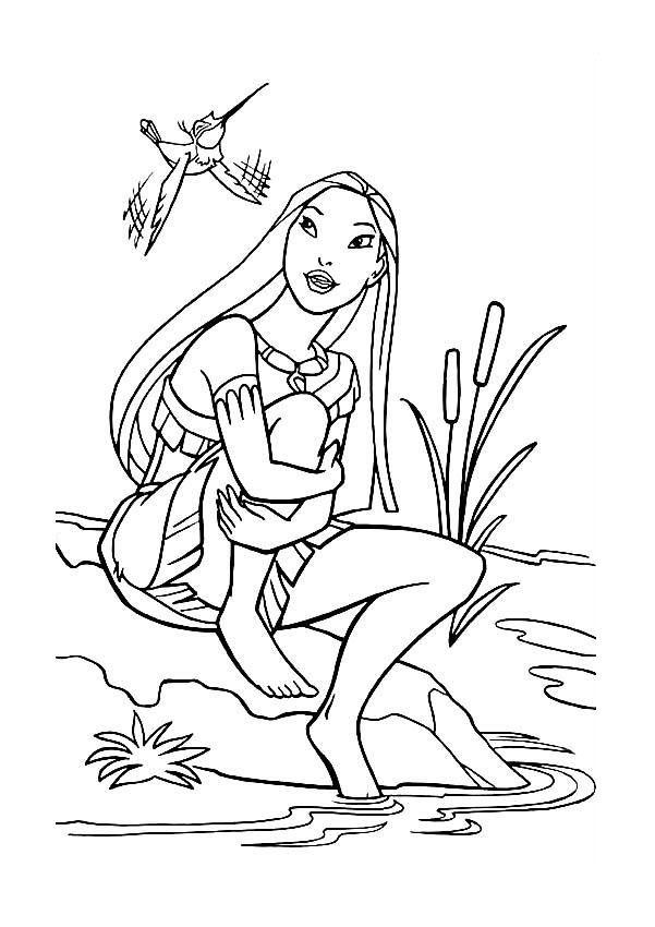 Free Printable Pocahontas Coloring Pages For Kids Free Printable 601x850 Free Printable Pocahontas Coloring Pages For Kids Free Printable
