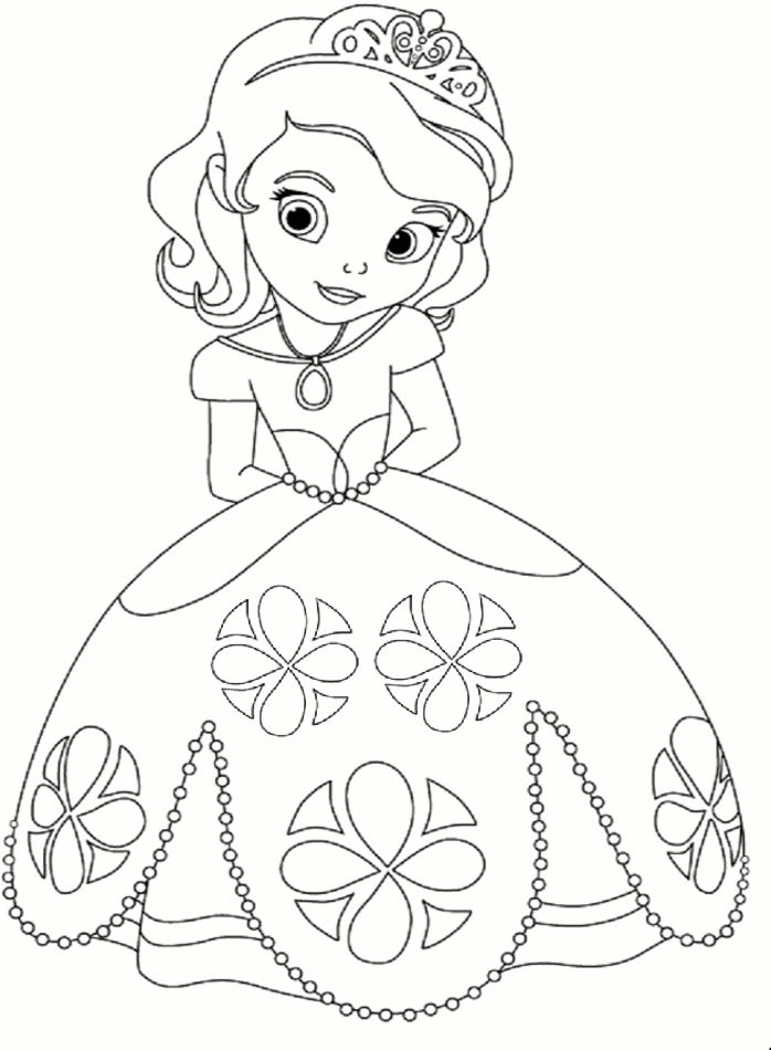 Competitive Princess Coloring Pictures Princess Coloring Page 1 698x950 Competitive Princess Coloring Pictures Princess Coloring Page 1