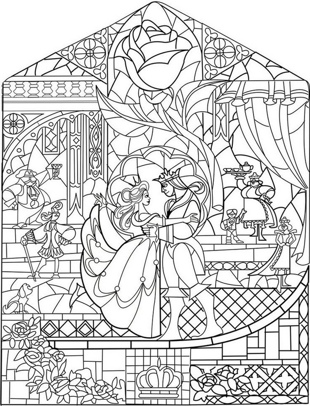 Adult Coloring Pages Princesses 631x825 Adult Coloring Pages Princesses