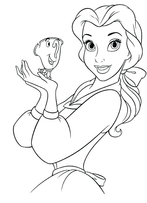 Disney Princess Ariel Coloring Pages 500x688 Disney Princess Ariel Coloring Pages