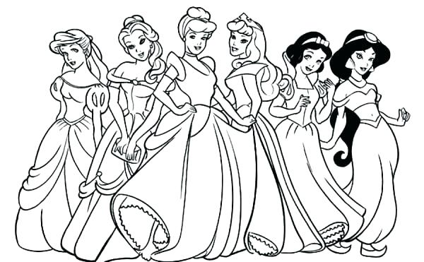 600x371 Coloring Pages Disney Characters Free Coloring Pages Of Characters