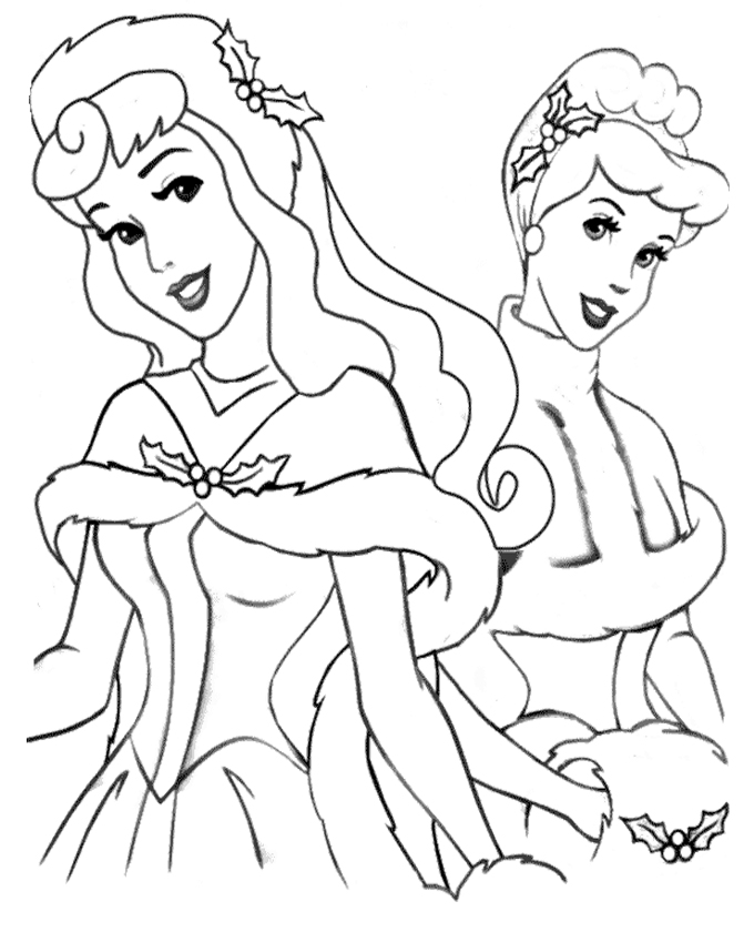 680x849 Disney Winter Coloring Pages