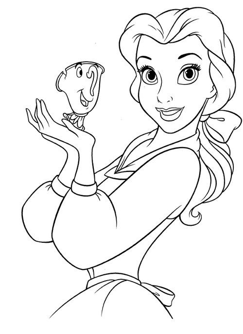 500x688 Disney Christmas Coloring Pages To Print Home Princesses