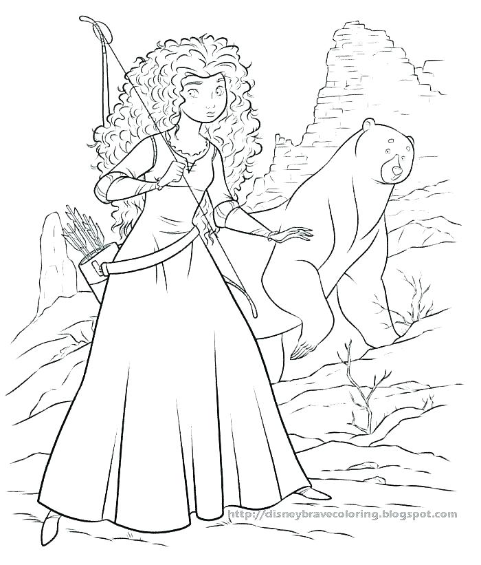Brave Coloring Pages 700x821 Brave Coloring Pages