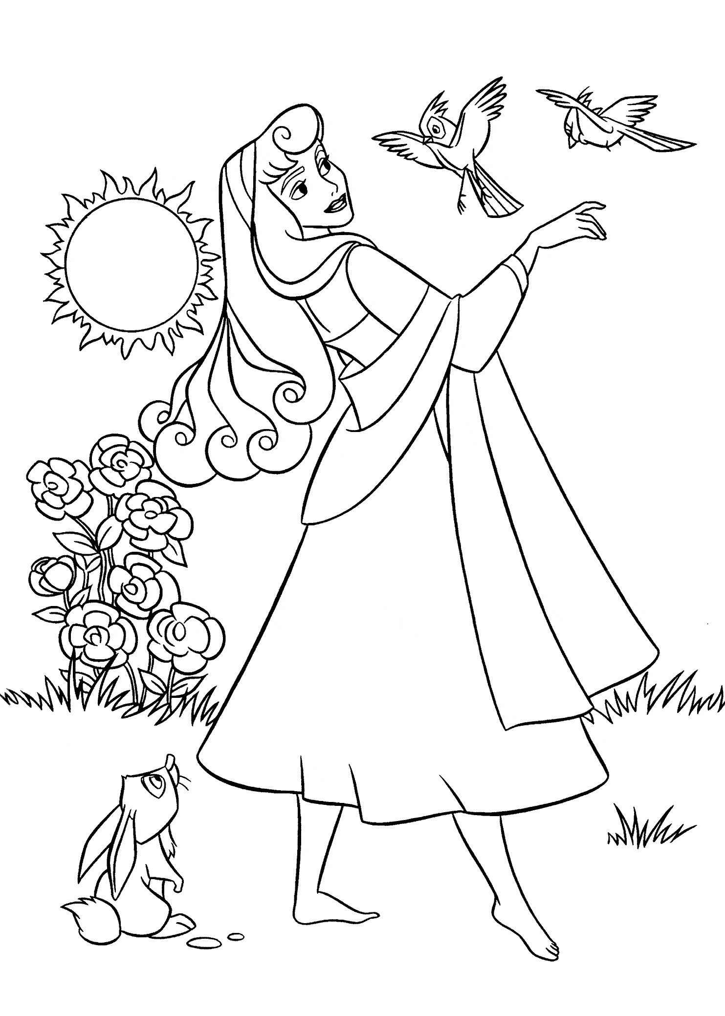 Disney Princess Coloring Pages Sleeping Beauty Copy Sleeping 1483x2079 Disney Princess Coloring Pages Sleeping Beauty Copy Sleeping