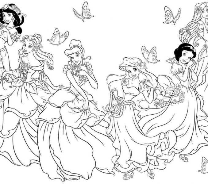 Disney Princess Printables Free Printable Disney Princess Coloring 678x600 Disney Princess Printables Free Printable Disney Princess Coloring