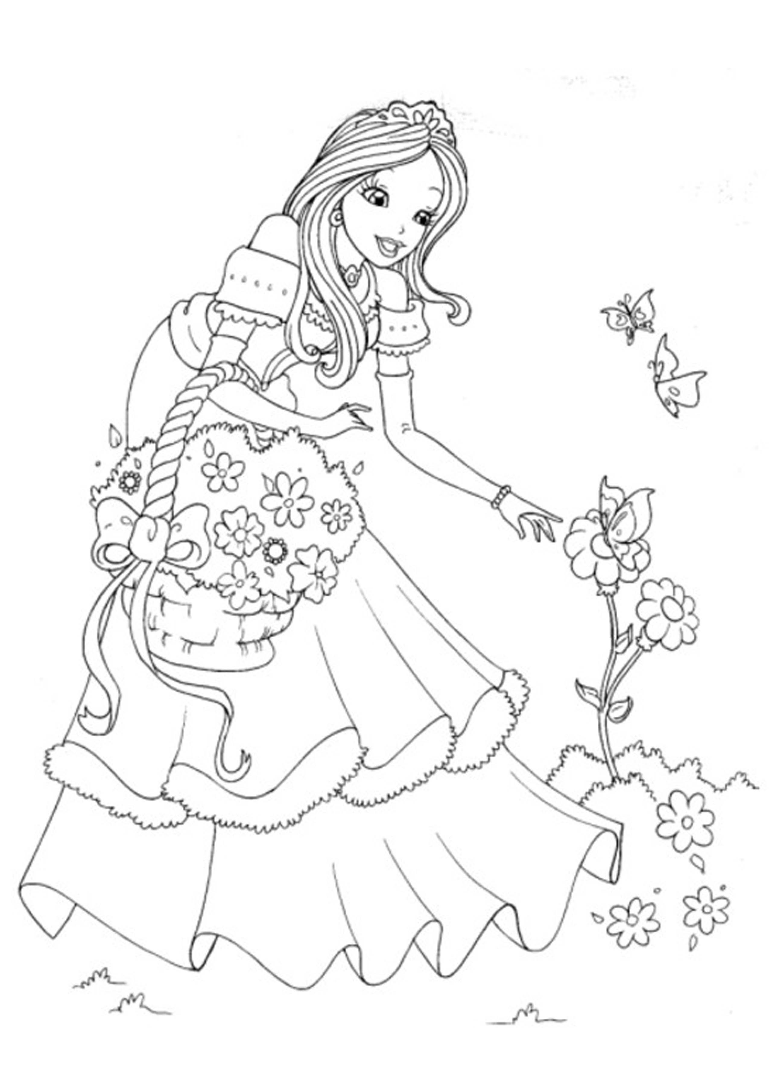 2550x3556 Luxury Printable Princess Coloring Pages For Girls Downloadtarget