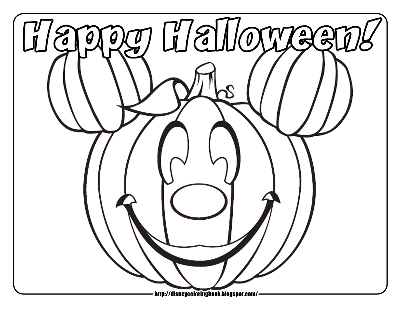 1320x1020 Disney Halloween Coloring Pages