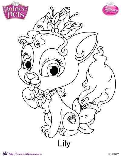 Pets Coloring Pages Princess Palace Pets Lily Coloring Page By 400x517 Pets Coloring Pages Princess Palace Pets Lily Coloring Page By