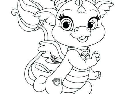 Princess Pets Coloring Pages Princess Palace Pets Free Coloring 440x330 Princess Pets Coloring Pages Princess Palace Pets Free Coloring