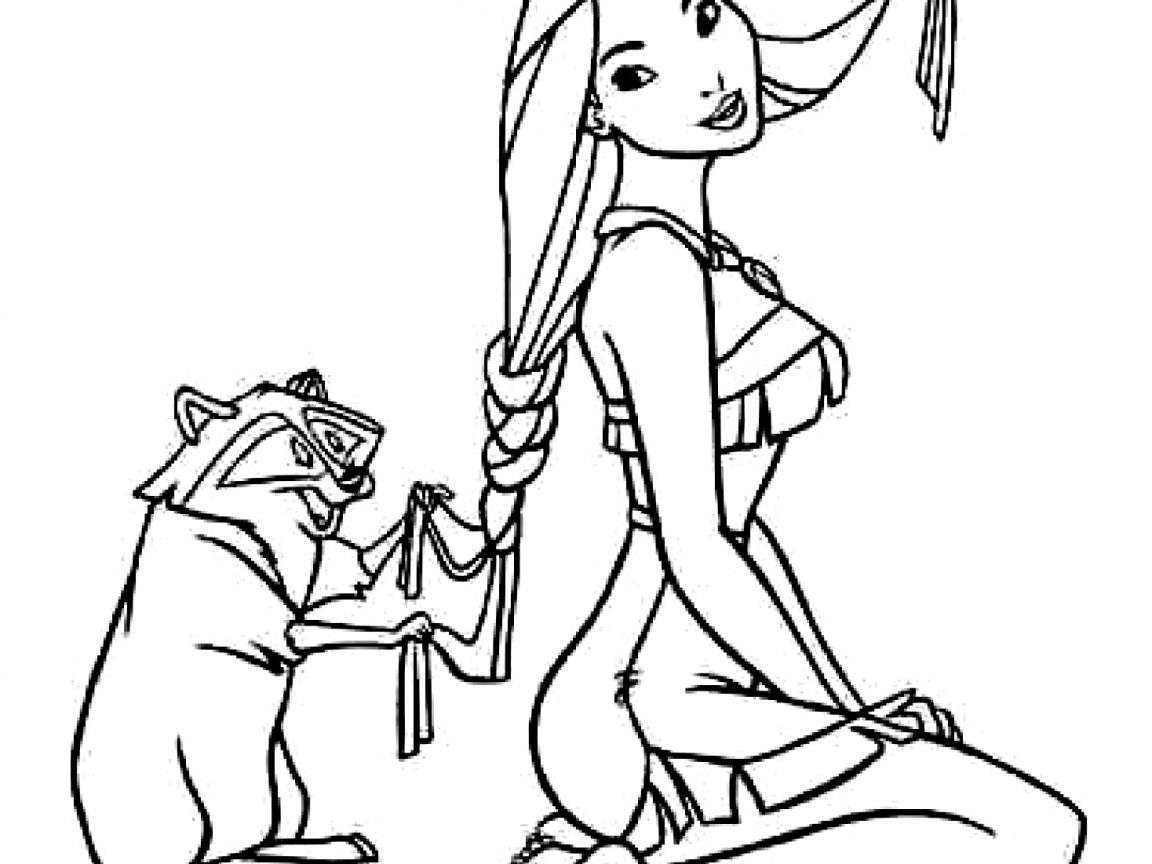 1152x864 Pocahontas Coloring Pages For Kids Printable 2 Historical Pdf High