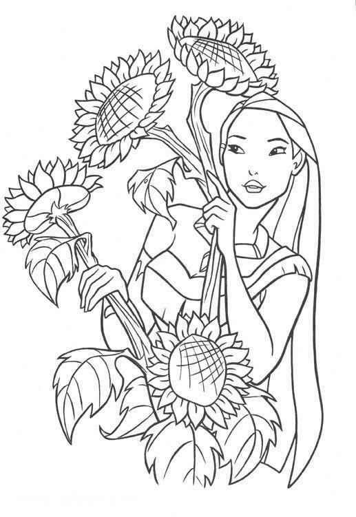 517x751 Pocahontas Coloring Pages Marvellous Coloring Pages Online Kids
