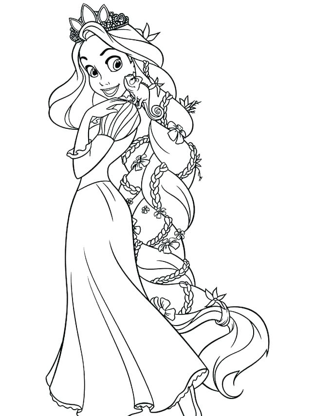 Rapunzel Coloring Pages Printable Tangled Coloring Pages Free 645x856 Rapunzel Coloring Pages Printable Tangled Coloring Pages Free