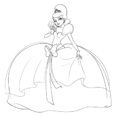 230x230 Top 25 Disney Princess Coloring Pages For Your Little Girl