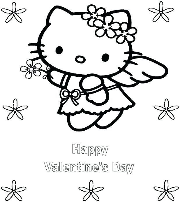 Disney Valentines Day Coloring Pages View Larger Hello Kitty 618x693 Disney Valentines Day Coloring Pages View Larger Hello Kitty