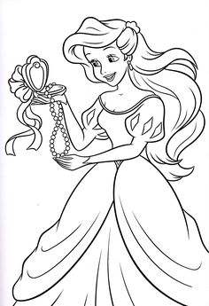 236x345 Disney Princess Ariel Coloring Pages.jpg Pixels
