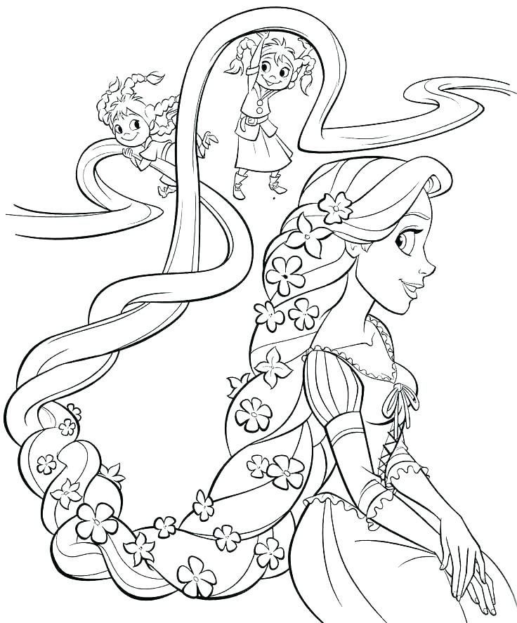 736x887 Disney Princess Coloring Pages