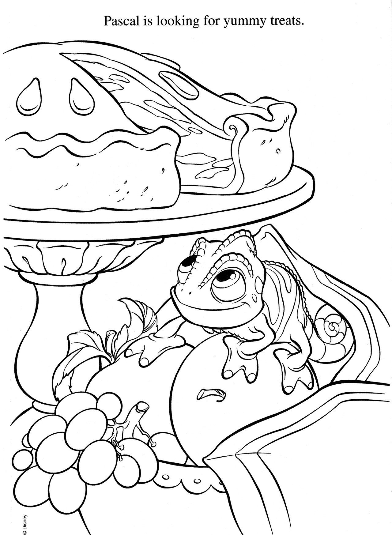 1280x1747 Disney Tangled Coloring Pages 8 2094 Magnificent Rapunzel Acpra
