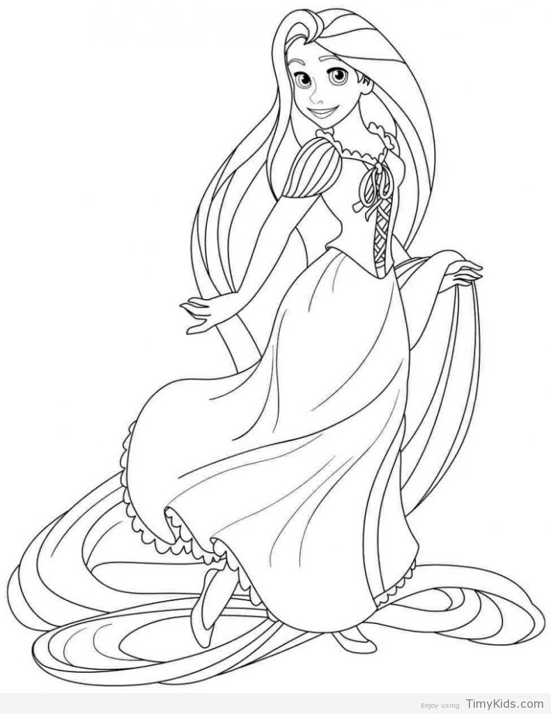 791x1024 Disney Princess Coloring Pages Rapunzel And Flynn Coloring Pages
