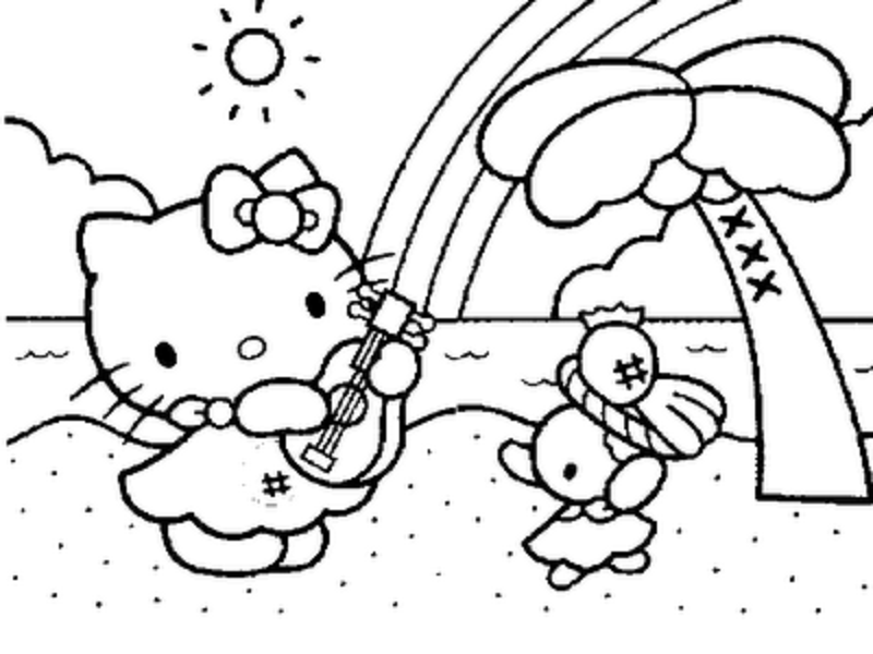 Coloring Pages Of Hello Kitty Playing Music Free Coloring Pages 800x600 Coloring Pages Of Hello Kitty Playing Music Free Coloring Pages