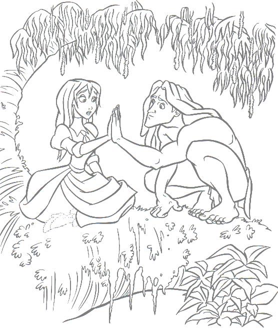 Marvellous Design Jane From Disney Tarzan Colouring Pages 556x662 Marvellous Design Jane From Disney Tarzan Colouring Pages