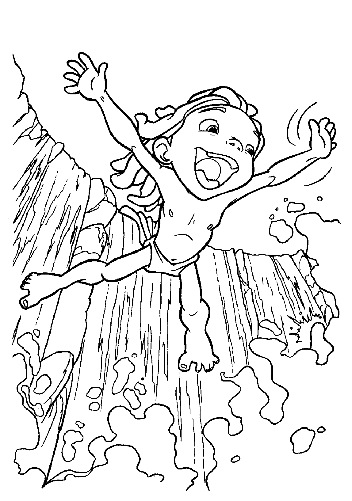 Unique Tarzan Disney Coloring Pages Design Free Coloring Pages 1148x1635 Unique Tarzan Disney Coloring Pages Design Free Coloring Pages