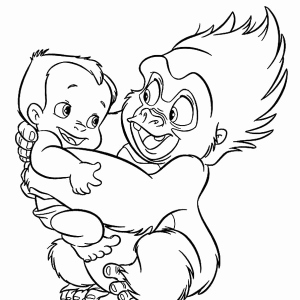 Baby Tarzan Coloring Pages Pictures Pritnabel Disney Baby Tarzan 300x300 Baby Tarzan Coloring Pages Pictures Pritnabel Disney Baby Tarzan