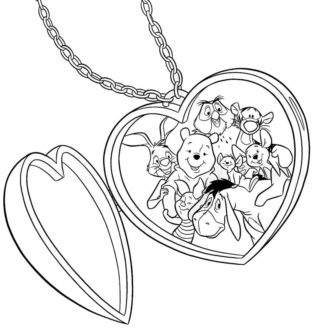 1060x1120 Disney Tigger And Pooh Coloring Pages