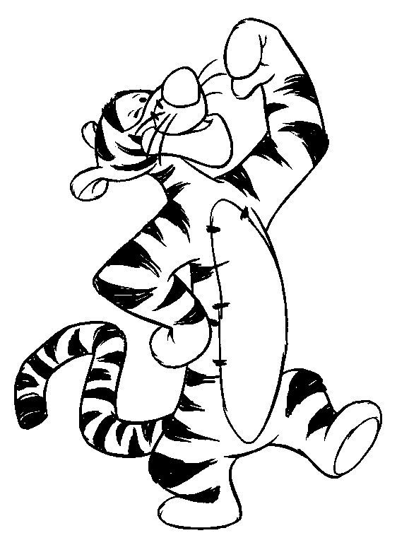 562x754 Top 25 Free Printable Tigger Coloring Pages Online Winnie De