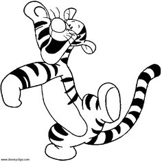 236x236 Awesome Tigger Tiggerific Coloring Page Free Printable Coloring