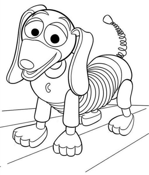 Toy Story Coloring Pages 511x600 Toy Story Coloring Pages