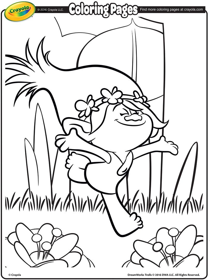 Dreamworks Trolls Coloring Pages 810x1080 Dreamworks Trolls Coloring Pages