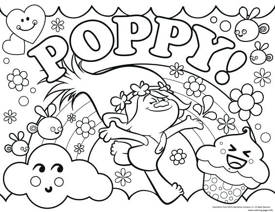 Trolls Coloring Pages Guy Diamond Branch 564x435 Trolls Coloring Pages Guy Diamond Branch