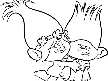 Disney Trolls Coloring Pages at GetColorings.com | Free printable ...