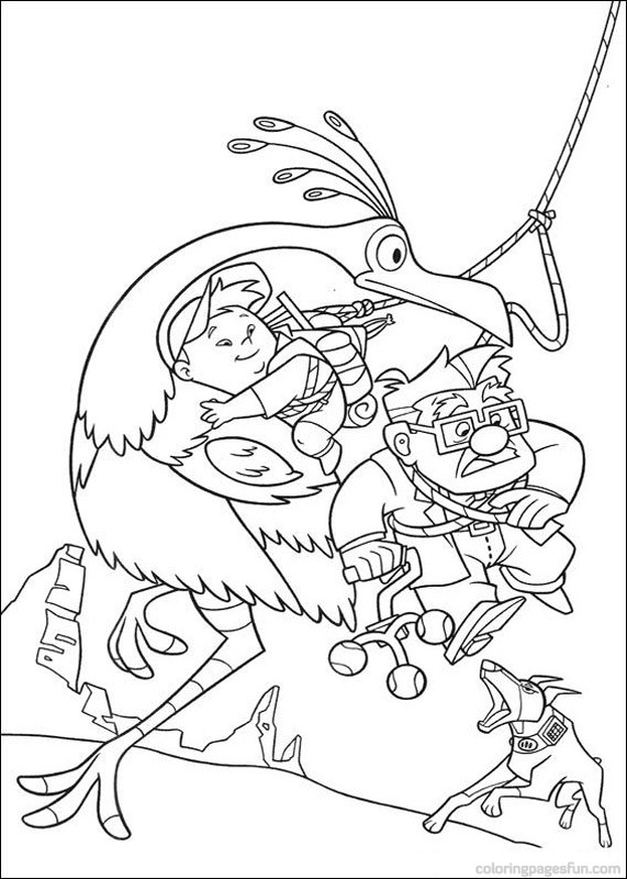 Up Coloring Pages 571x800 Up Coloring Pages