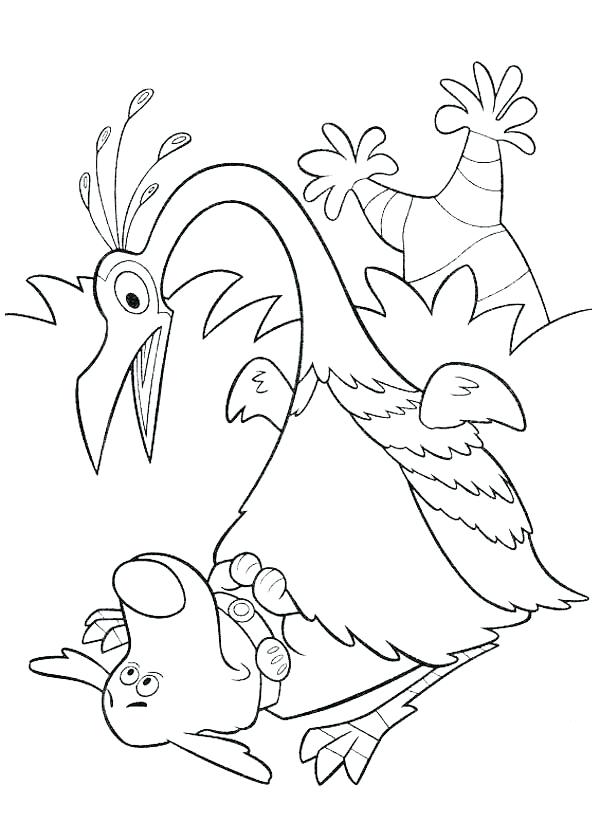 Disney Up Coloring Pages Surprised To See Dug In Up Coloring Page 600x840 Disney Up Coloring Pages Surprised To See Dug In Up Coloring Page