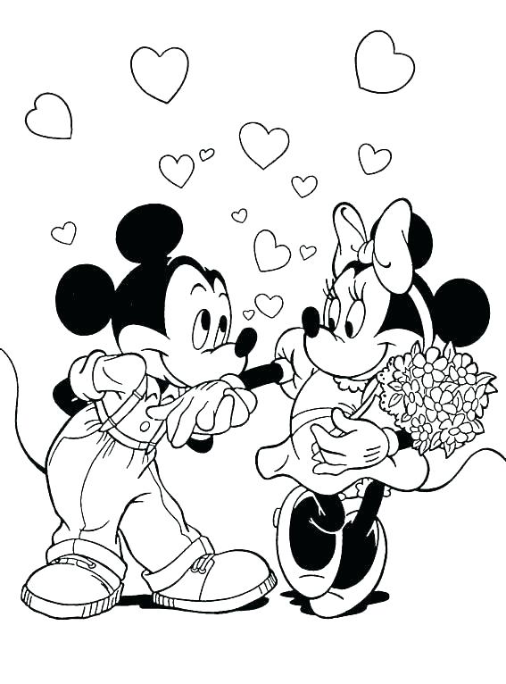 567x766 Disney Valentine Coloring Pages Valentine Coloring Pages Coloring