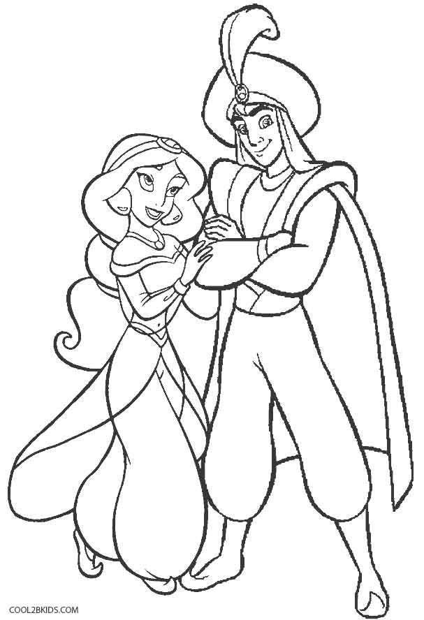 Printable Disney Aladdin Coloring Pages For Kids Cool2bkids 607x888 Printable Disney Aladdin Coloring Pages For Kids Cool2bkids