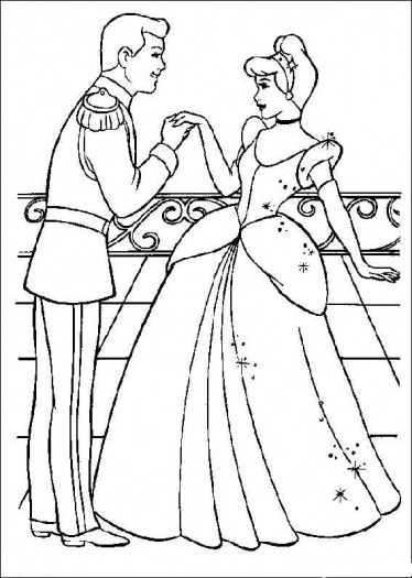 Disney Cinderella Princess Coloring Pages Coloring Pages 374x525 Disney Cinderella Princess Coloring Pages Coloring Pages