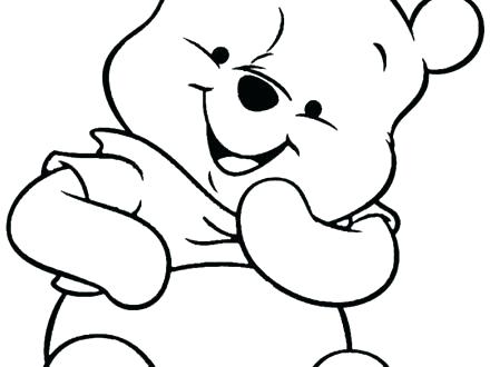 Winnie The Pooh Coloring Pages Baby The Pooh Coloring Pages 440x330 Winnie The Pooh Coloring Pages Baby The Pooh Coloring Pages